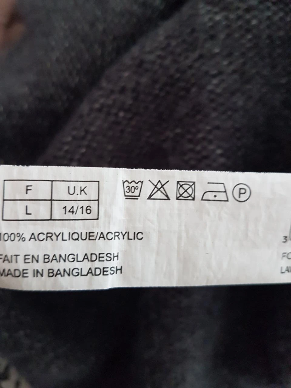 🩶Grijze geribbelde helft vest In Extenso - Maat L (40/42) - Zeer goede staat – photo 5